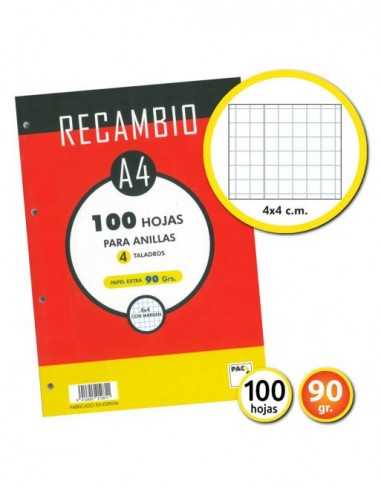 RECAMBIO PACSA 4*4 90G 100H