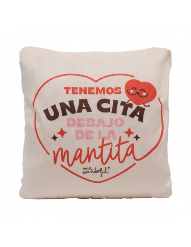 MANTA + FUNDA DE COJIN TENEMOS UNA...