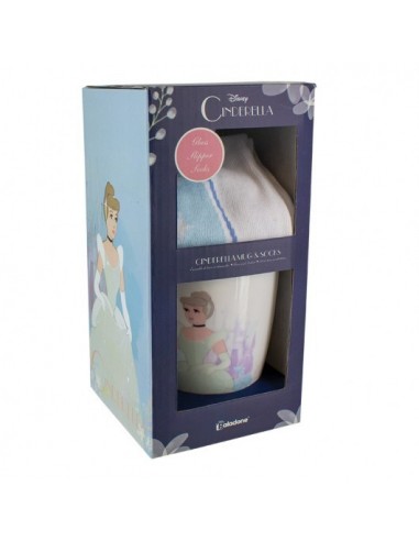 PACK TAZA Y CALCETINES CENICIENTA